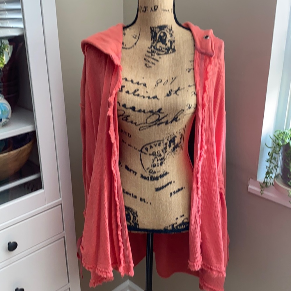Free People hooded sweatshirt